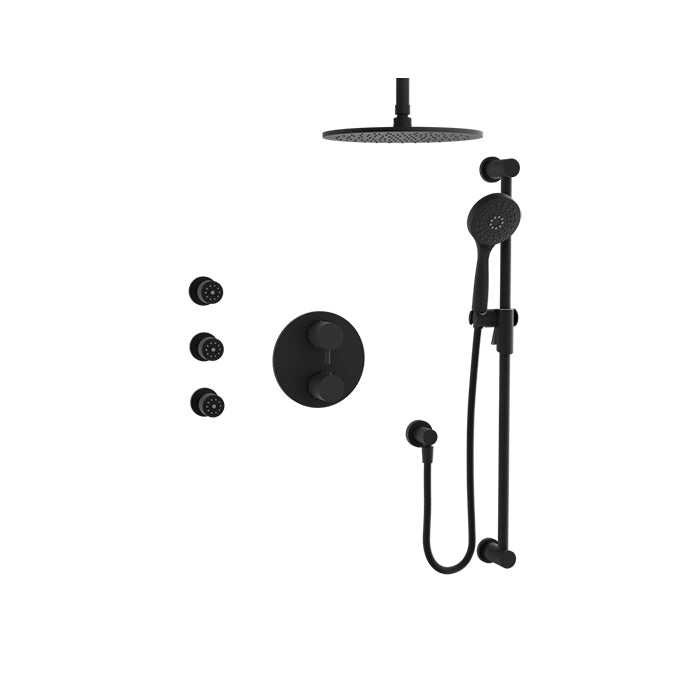 Baril Complete thermostatic pressure-balanced shower kit