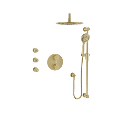 Baril Complete thermostatic pressure-balanced shower kit