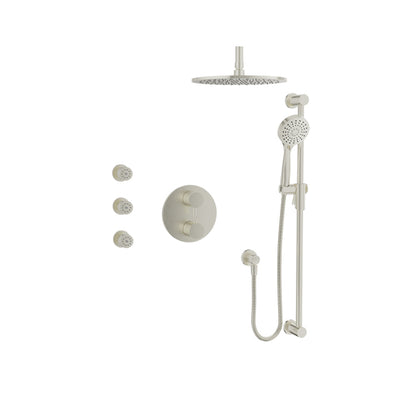 Baril Complete thermostatic pressure-balanced shower kit