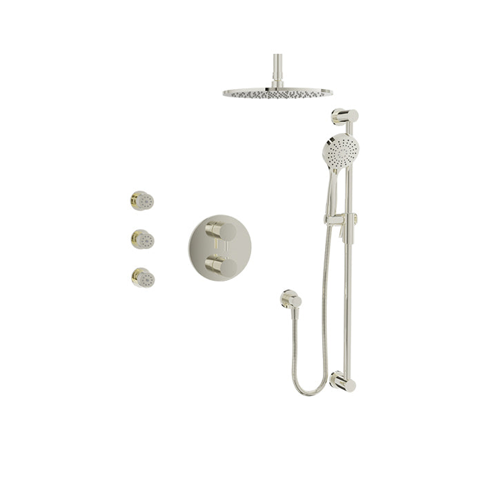Baril Complete thermostatic pressure-balanced shower kit