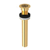 Lavatory Grid Drain Without Overflow - English Gold | Model Number: 6442EG