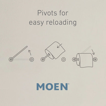 Moen Doux Pivoting Toilet Paper Holder