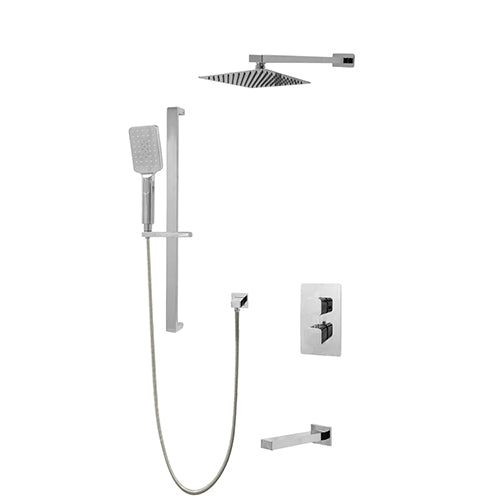 Three Way Thermostatic Shower System F57123 - Golzar Home