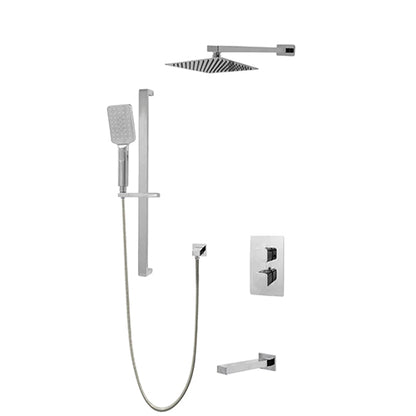 Three Way Thermostatic Shower System F57123 - Golzar Home