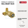 Delta Single Handle Wall Mount Rough