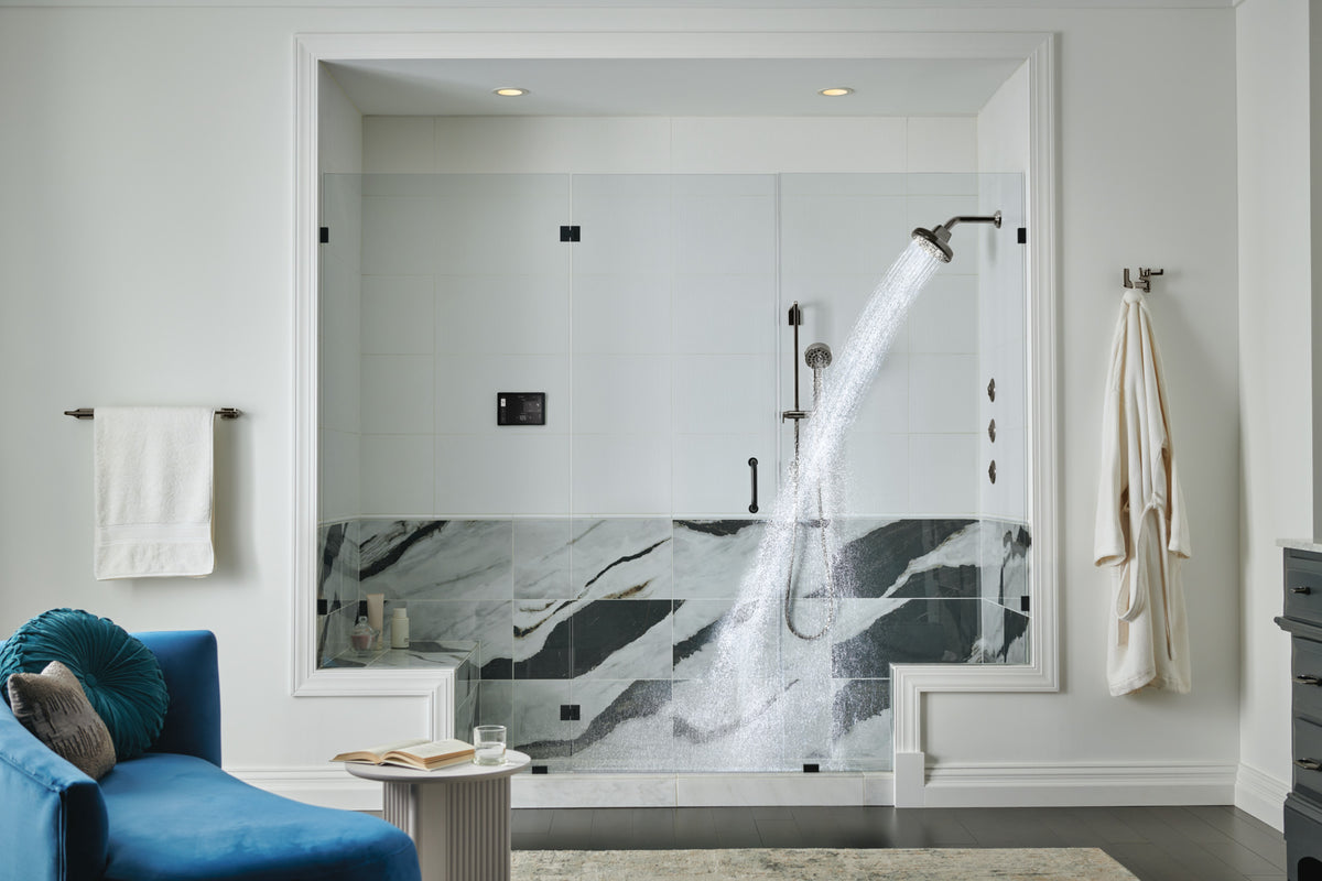 Levoir H2OKINETIC Multi-Function Slide Bar Handshower lifestyle