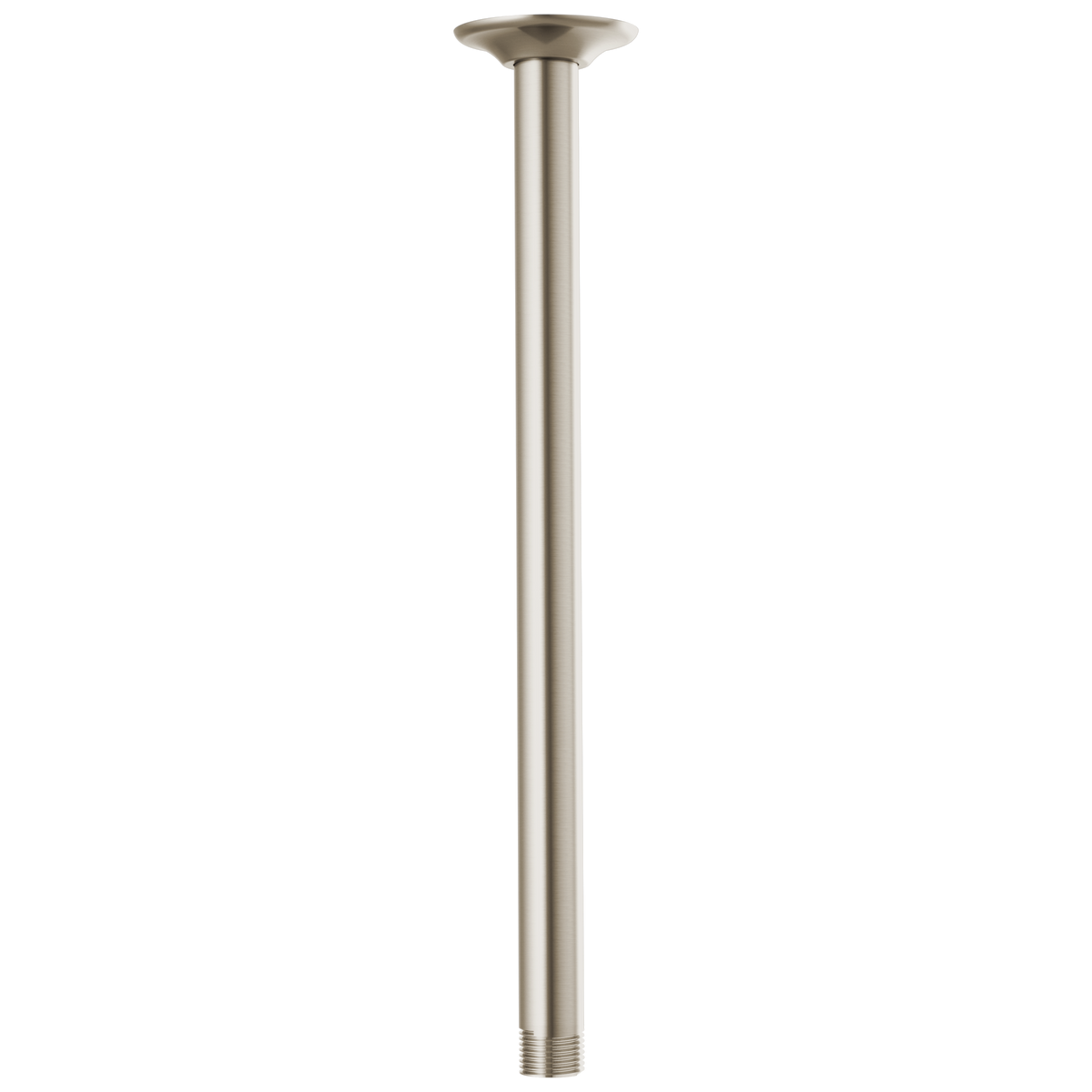 Essential Shower Series 14" Ceiling Mount Shower Arm And Round Flange - Brilliance® Brushed Nickel