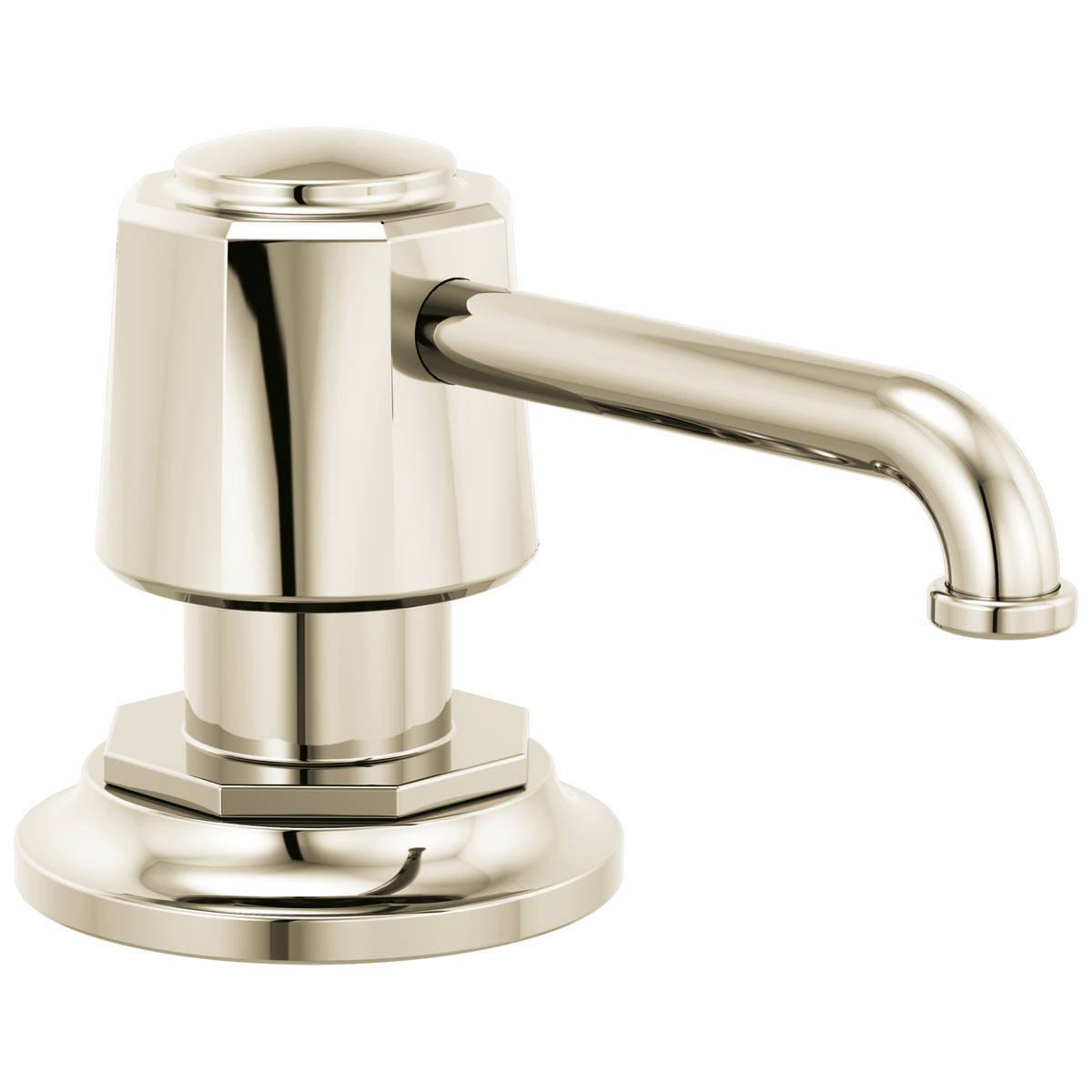 Rook Soap/Lotion Dispenser - Brilliance® Polished Nickel