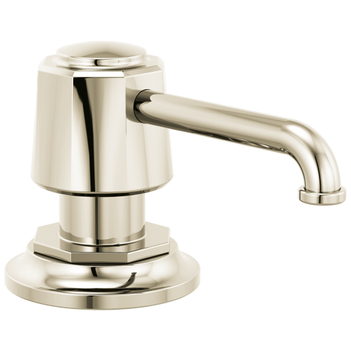 Rook Soap/Lotion Dispenser - Brilliance® Polished Nickel