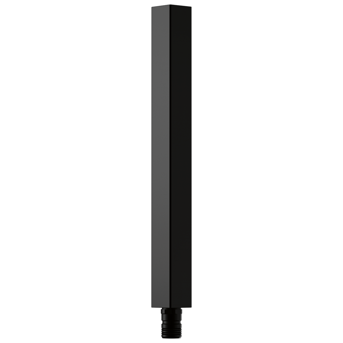 Essential Shower Series Linear Square Shower Column Extension - Matte Black