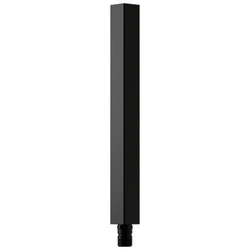 Essential Shower Series Linear Square Shower Column Extension - Matte Black