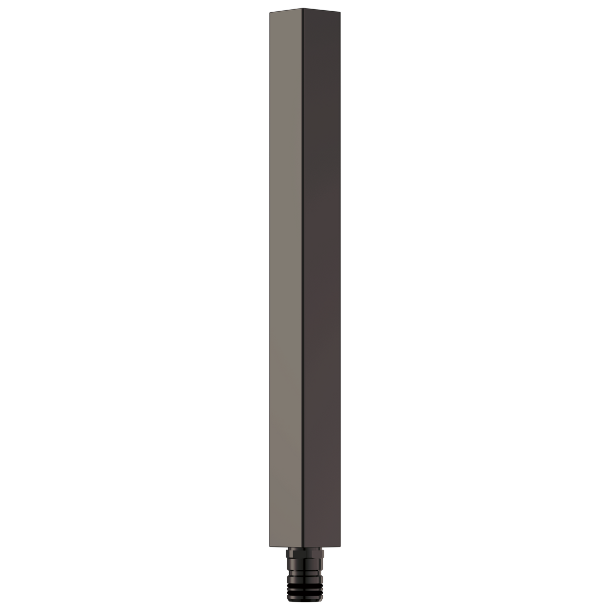 Essential Shower Series Linear Square Shower Column Extension - Brilliance® Black Onyx