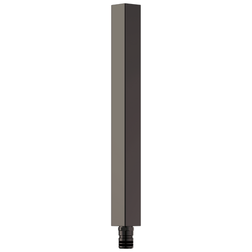 Essential Shower Series Linear Square Shower Column Extension - Brilliance® Black Onyx