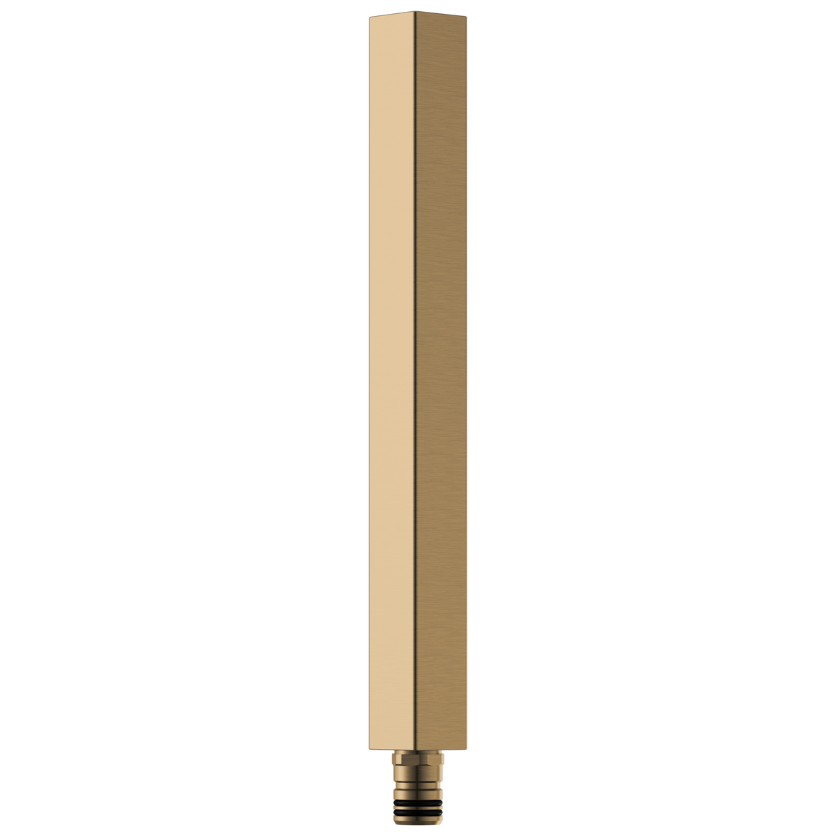 Essential Shower Series Linear Square Shower Column Extension - Brilliance® Luxe Gold®