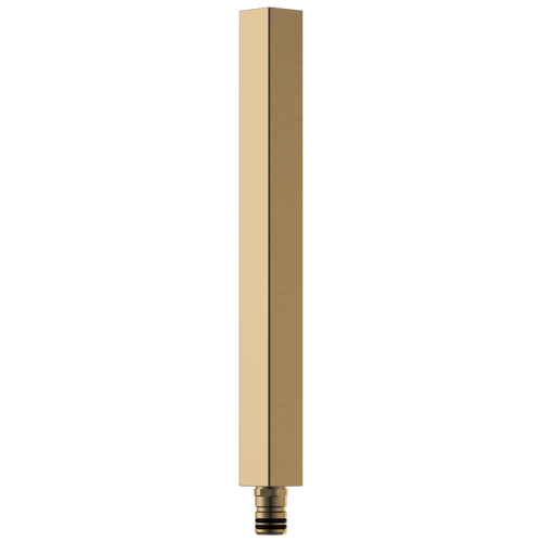Essential Shower Series Linear Square Shower Column Extension - Brilliance® Luxe Gold®