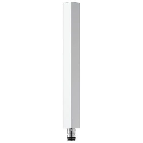 Essential Shower Series Linear Square Shower Column Extension - Polished Chrome