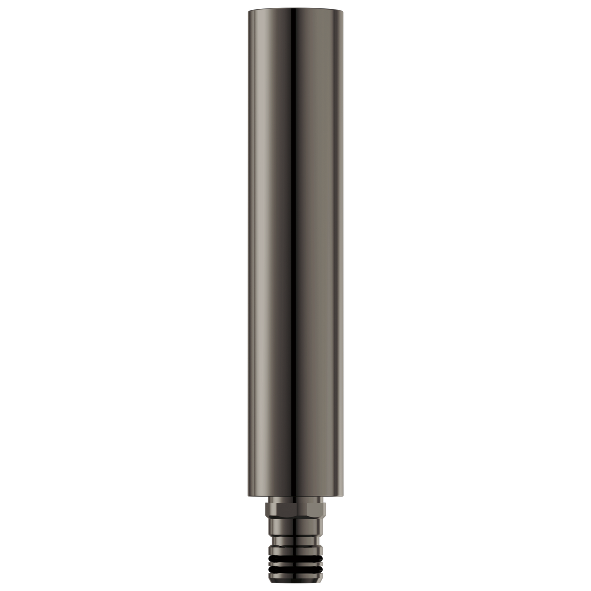 Essential Shower Series Linear Round Shower Column Extension - Brilliance® Black Onyx