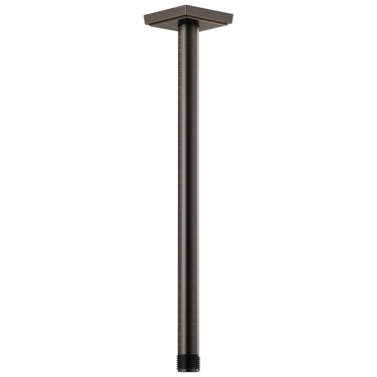 Essential Shower Series 14" Ceiling Mount Shower Arm And Square Flange - Venetian Bronze®