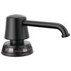 Tulham Soap/Lotion Dispenser - Matte Black / Brilliance® Black Onyx
