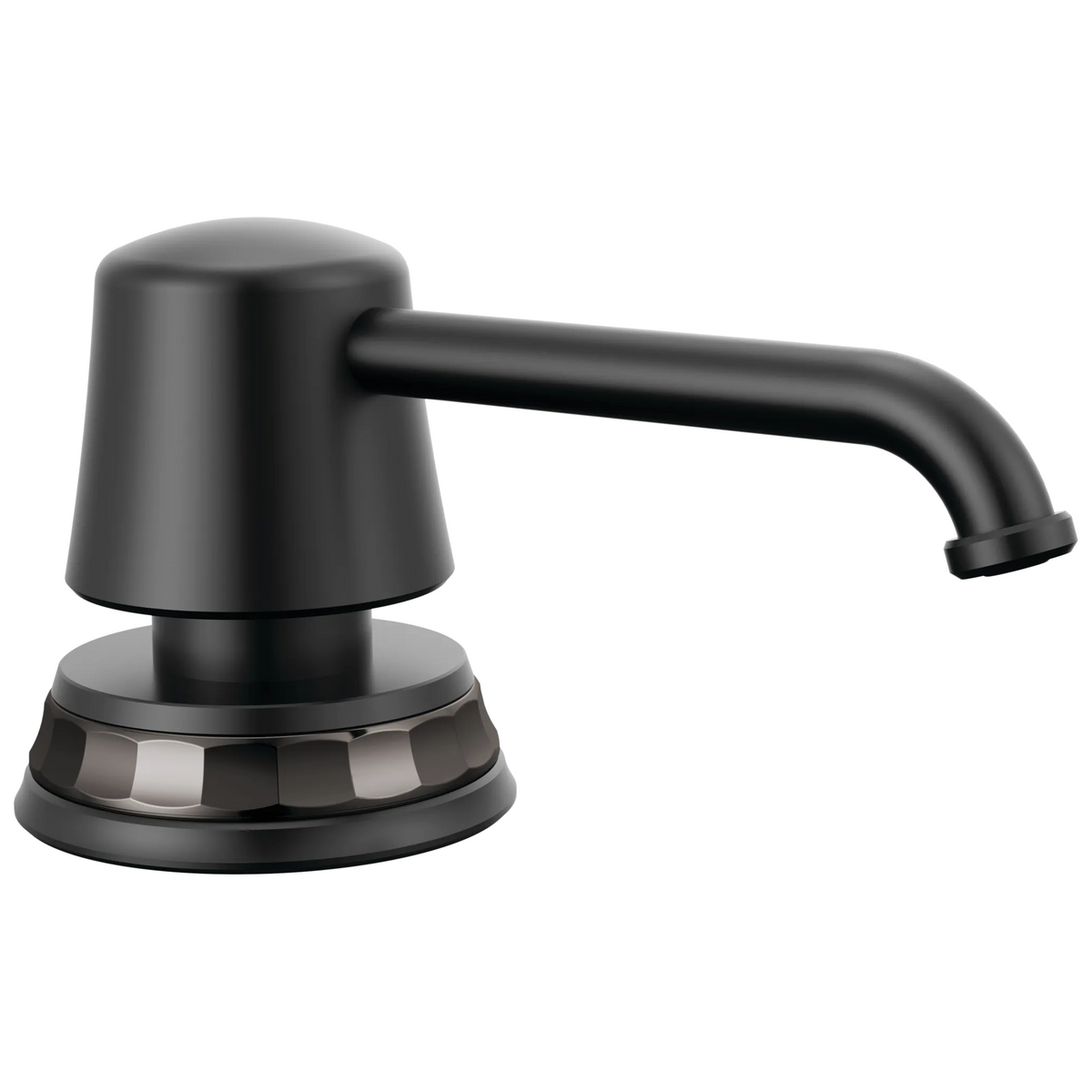 Tulham Soap/Lotion Dispenser - Matte Black / Brilliance® Black Onyx