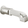 Tetra Diverter Tub Spout - Stainless Steel