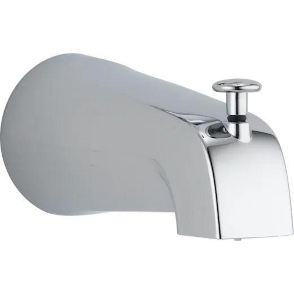 5.5-Inch Pull-Up Diverter Tub Spout, Chrome, Threaded - Chrome