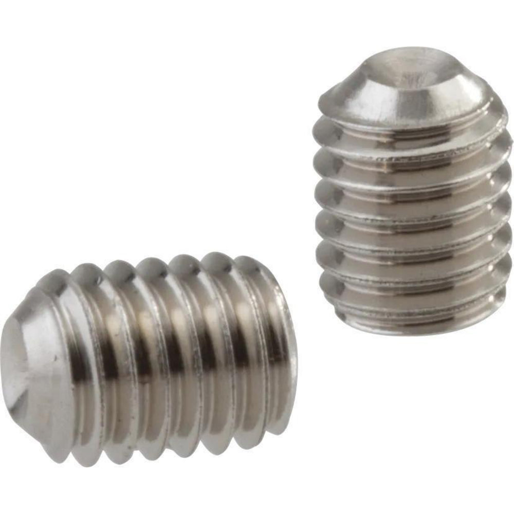 D-set SCREWS-(2)-SM Hndl Bases - Chrome