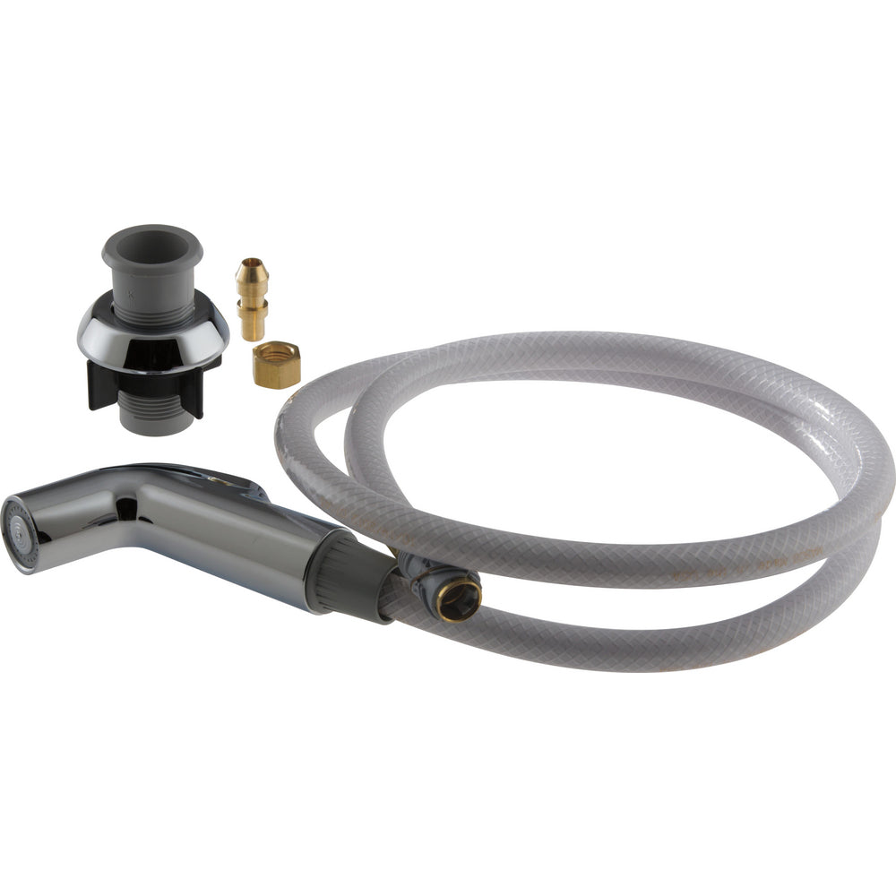 Quick-Snap Vegetable Spray & Hose Assembly - Chrome