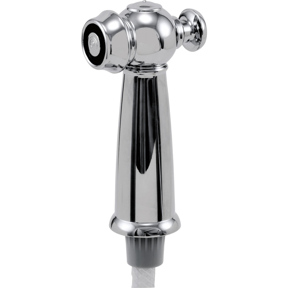 Victorian Hose & Spray Assembly, Chrome - Chrome