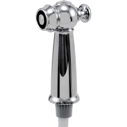 Victorian Hose & Spray Assembly, Chrome - Chrome