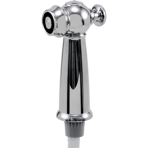 Victorian Hose & Spray Assembly, Chrome - Chrome