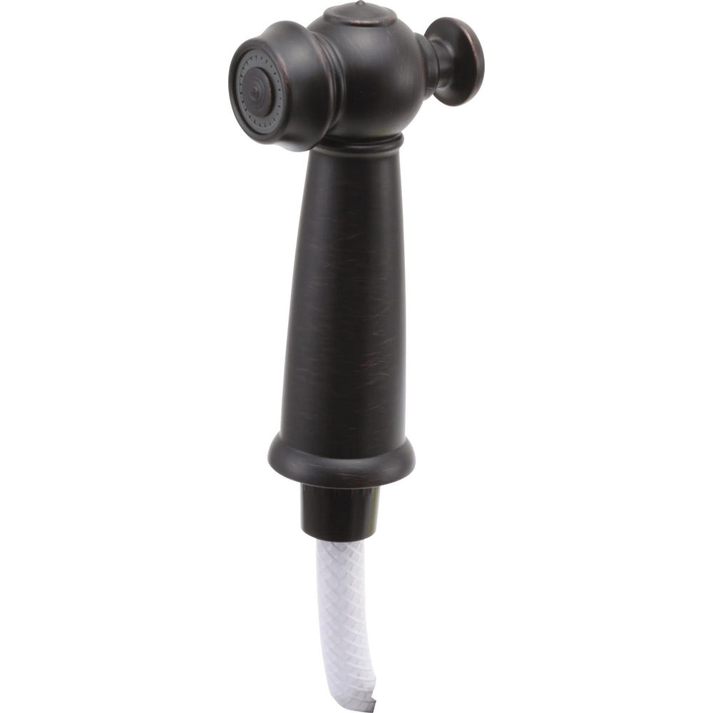 Victorian Hose & Spray Assembly, Chrome - Venetian Bronze
