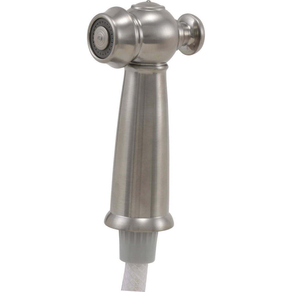 Victorian Hose & Spray Assembly, Chrome - Stainless Steel