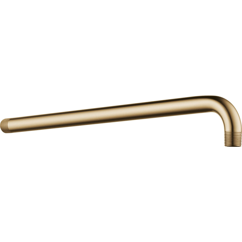 16-Inch Shower Arm, Chrome - Champagne Bronze