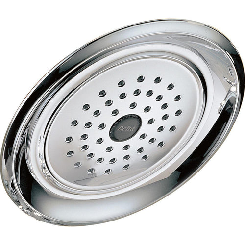 Vessona Single-Setting Raincan Shower Head - Chrome