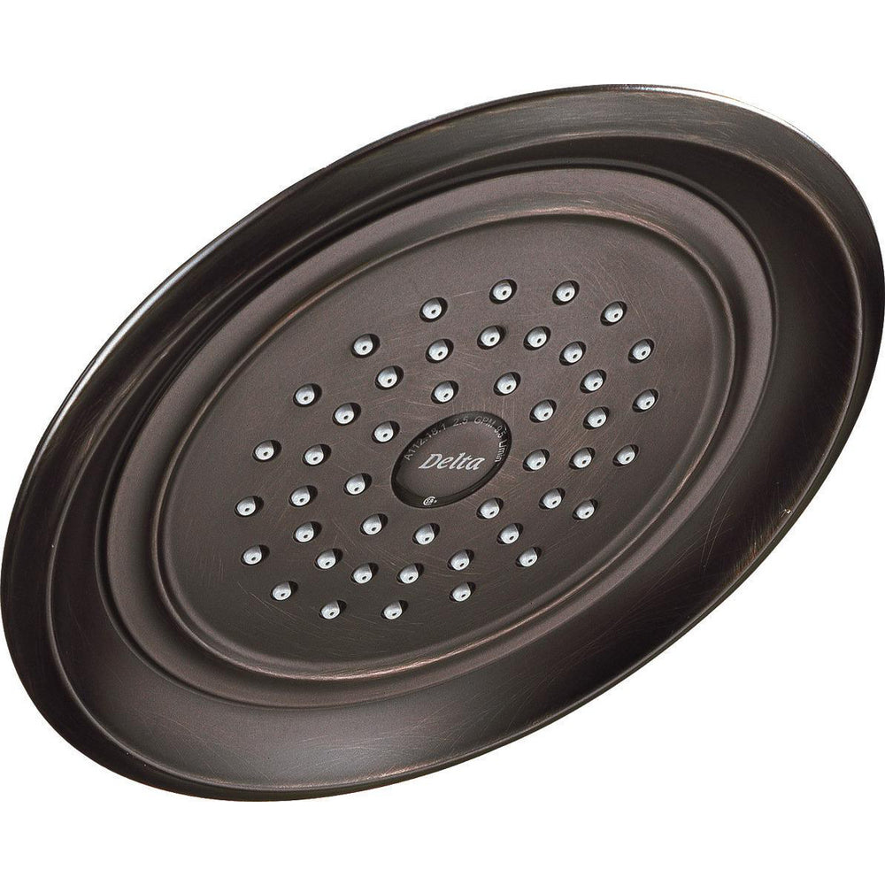 Vessona Single-Setting Raincan Shower Head - Venetian Bronze