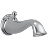 Traditional Tub Spout - Pull-up Diverter - Polished Chrome