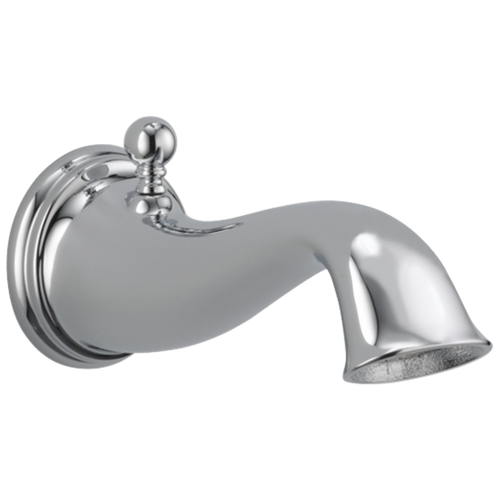 Traditional Tub Spout - Pull-up Diverter - Polished Chrome