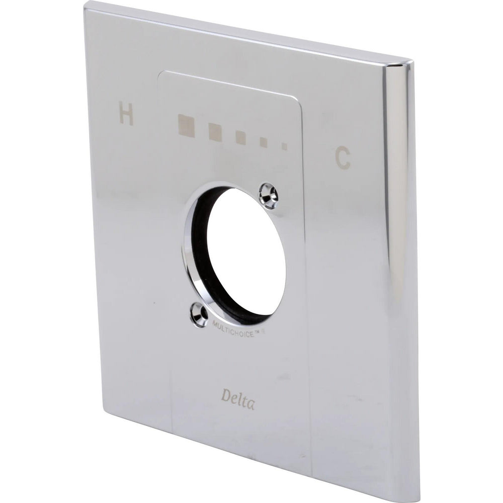 Arzo Shower Escutcheon, 14 Series, Chrome - Chrome