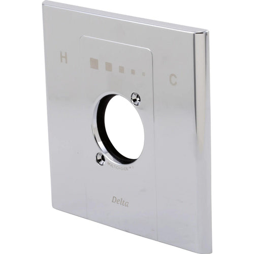Arzo Shower Escutcheon, 14 Series, Chrome - Chrome