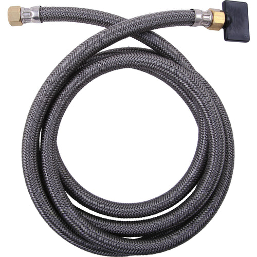Delta Roman Tub Leader Hose- 7 Ft. - Chrome