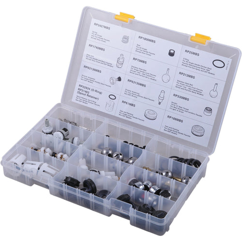Delta Plumber's Box Of Parts - Chrome