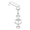 Vero Delta Vero: Lever Handle Assembly - Hot - Chrome