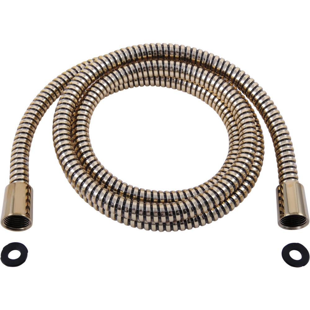 Universal Showering Delta: Hand Shower Hose - Polished Brass