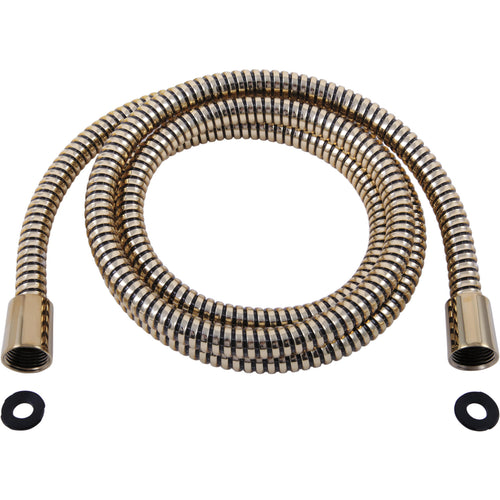 Universal Showering Delta: Hand Shower Hose - Polished Brass