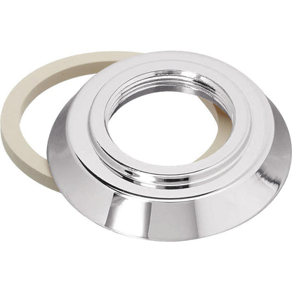 Lahara Delta Lahara: Handle Base And Gasket - Chrome