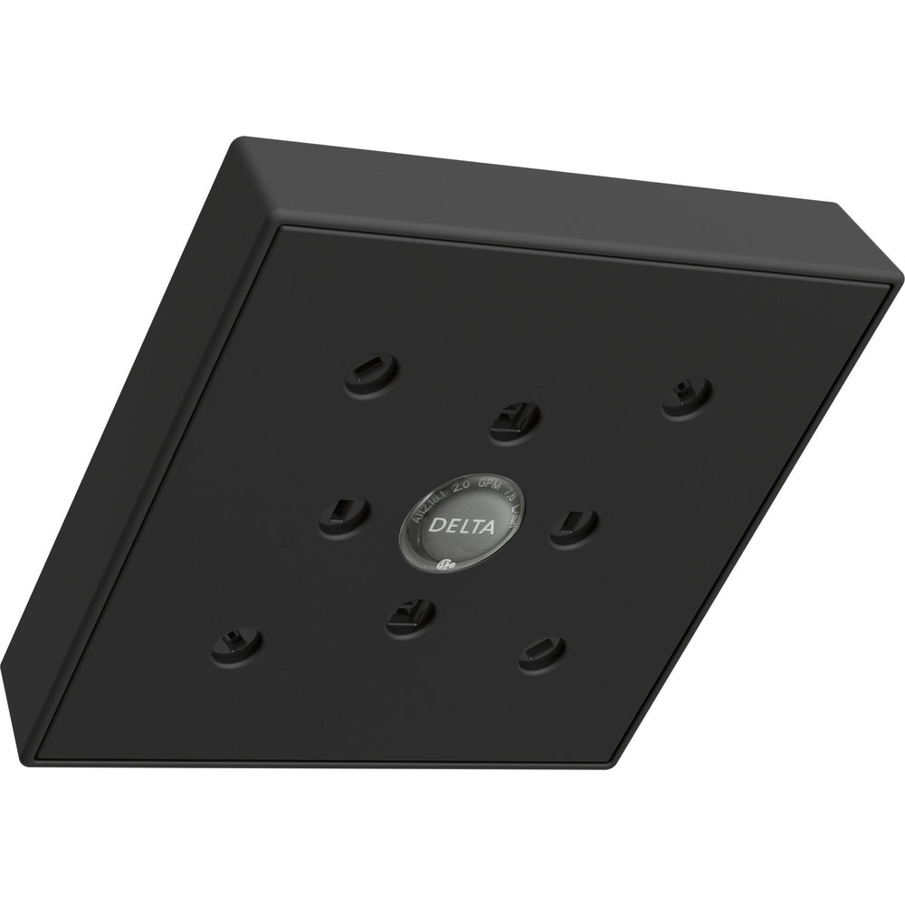 Universal Showering H2OKINETIC Shower Head 1.5 GPM - Matte Black