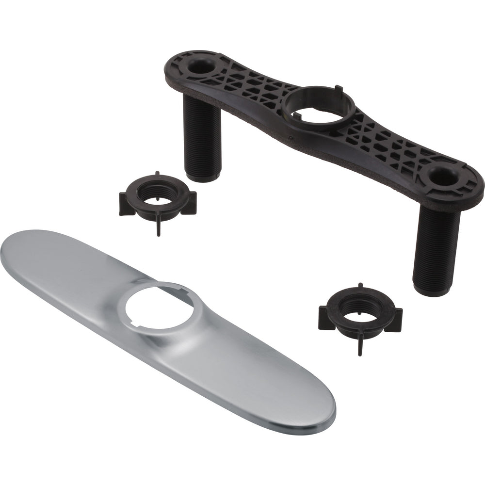 Escutcheon With Baseplate And Nuts - Arctic Stainless