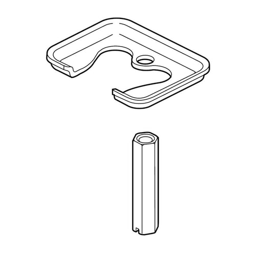 Nyla Delta Nyla: Mounting Hardware - Chrome