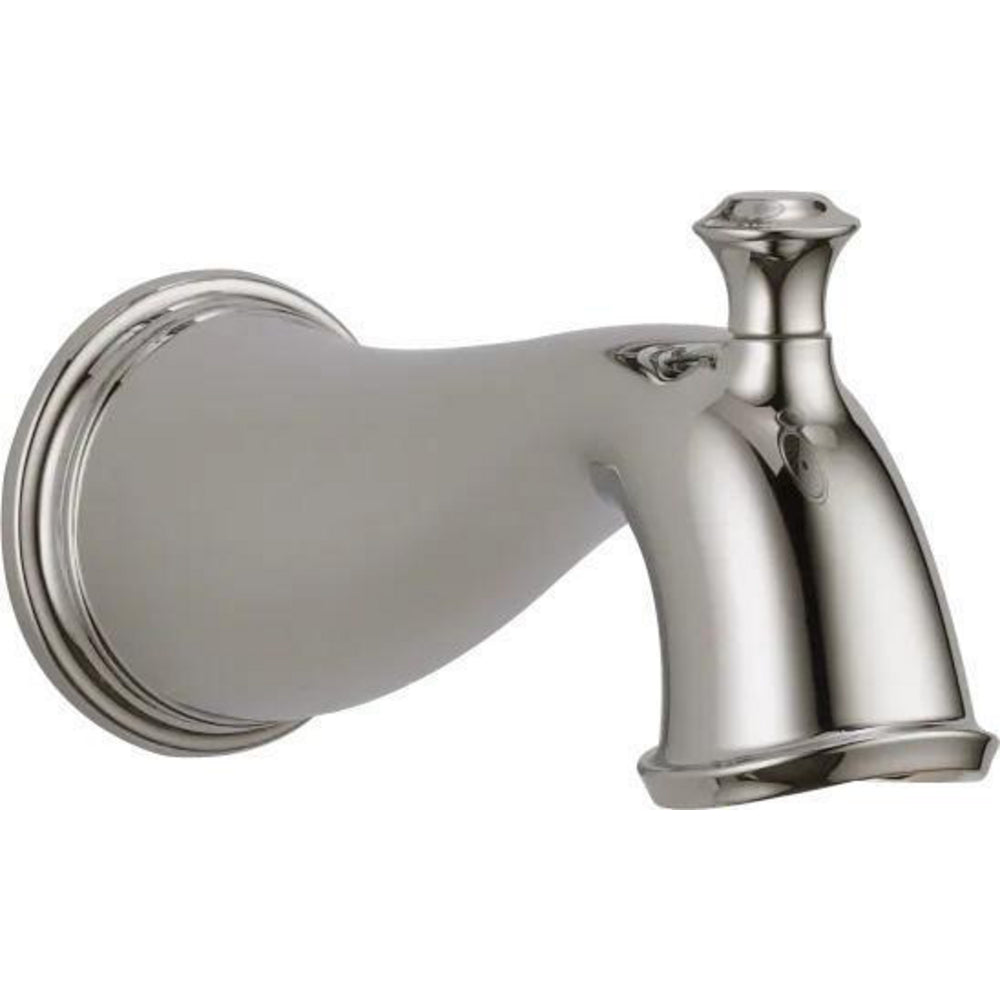 Cassidy Tub Spout Withdiverter - Polished Nickel